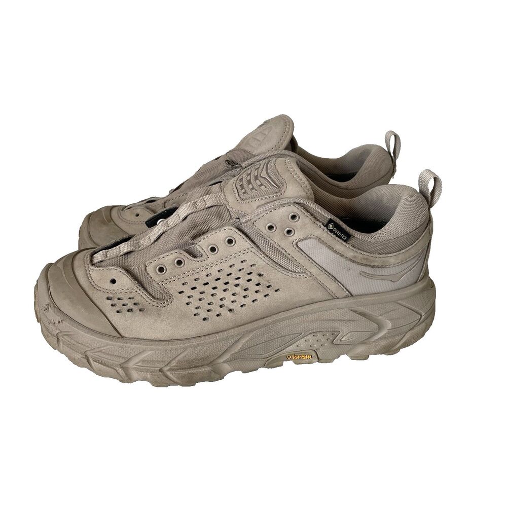 Hoka One One Tor Ultra Low Gore-Tex 'Simply Taupe' Running Trail Shoes Size M9
